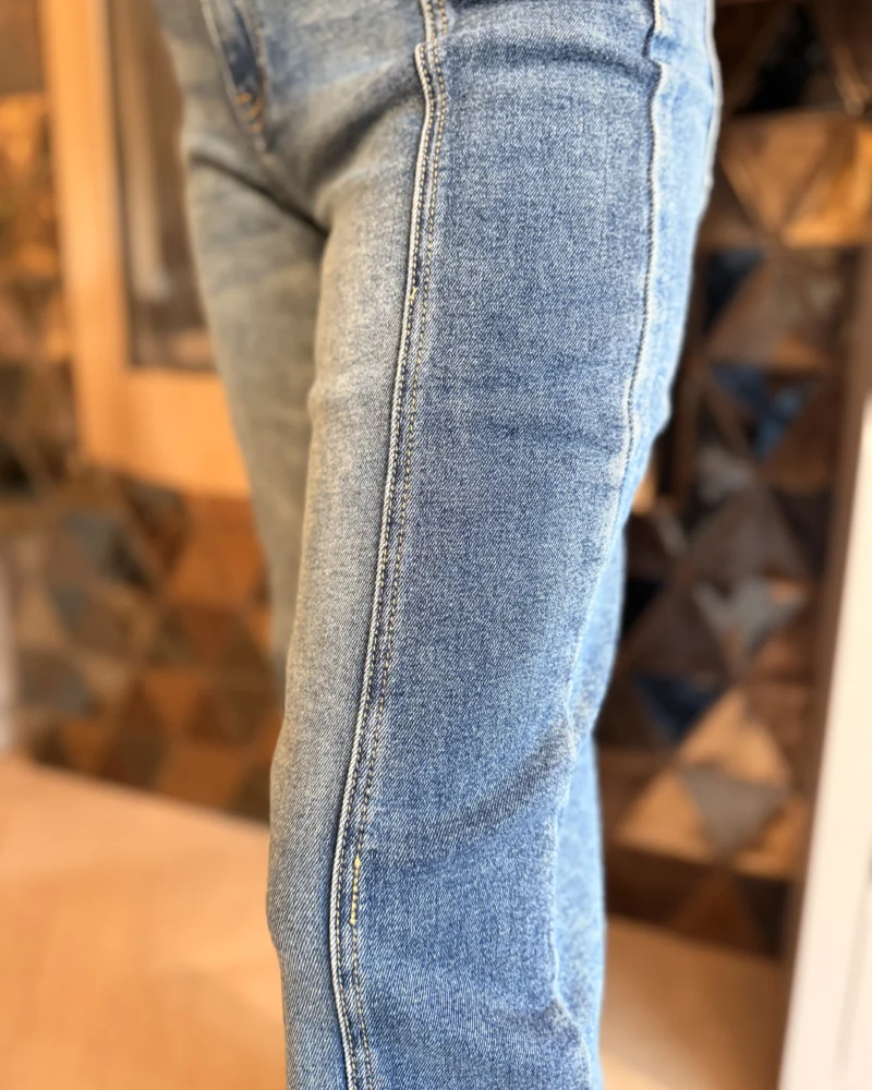 Jeans 2 kleur | Wide Leg - Afbeelding 3