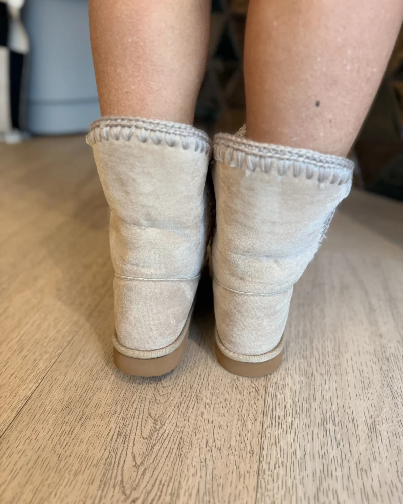 Comfy Boots Hoog | Beige - Afbeelding 3