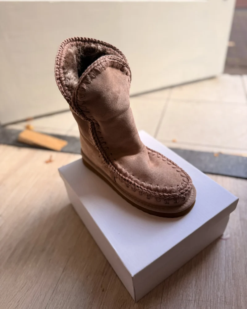 Comfy Boots Hoog | Khaki - Afbeelding 3