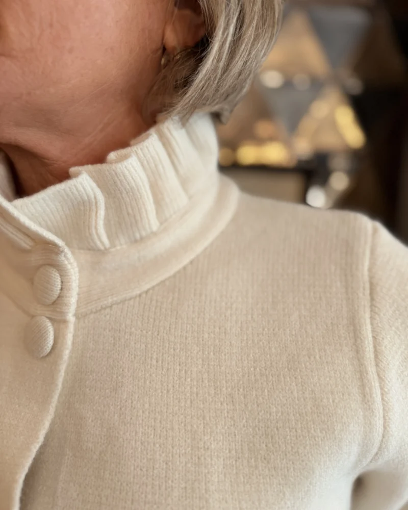 Trui Pierrot | Beige - Afbeelding 2