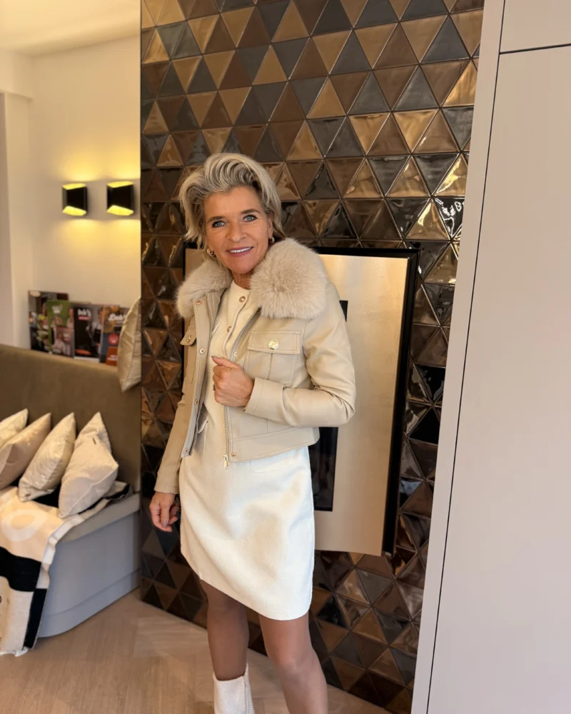 Jasje Floor | Leder | Beige