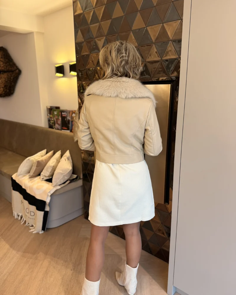 Jasje Floor | Leder | Beige - Afbeelding 3