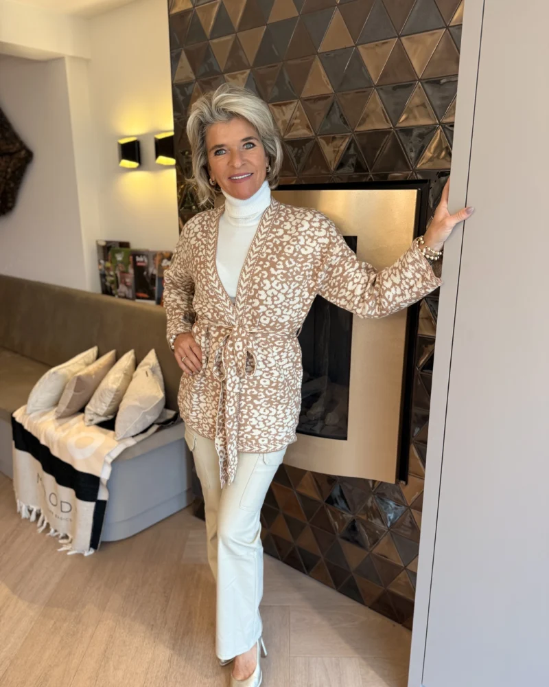 Wikkelvest Panter | Taupe