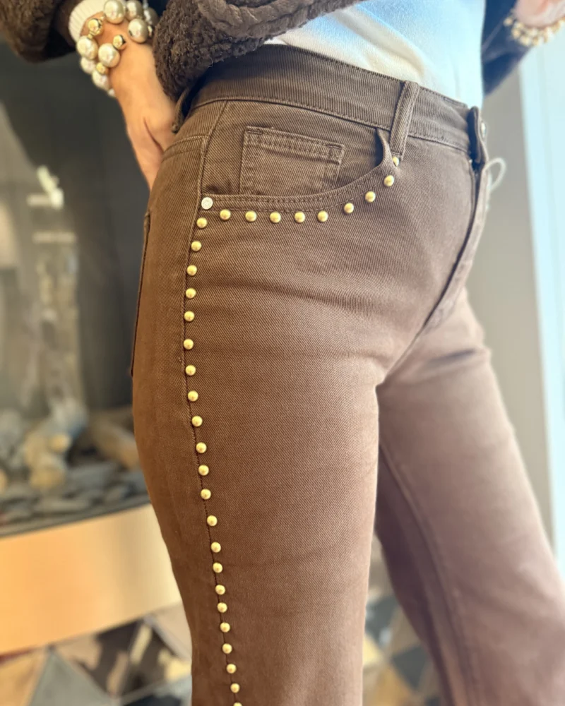 Jeans Studs | Bruin - Afbeelding 2