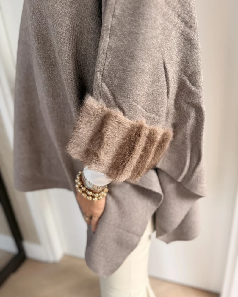 Poncha Eva | Taupe - Afbeelding 2
