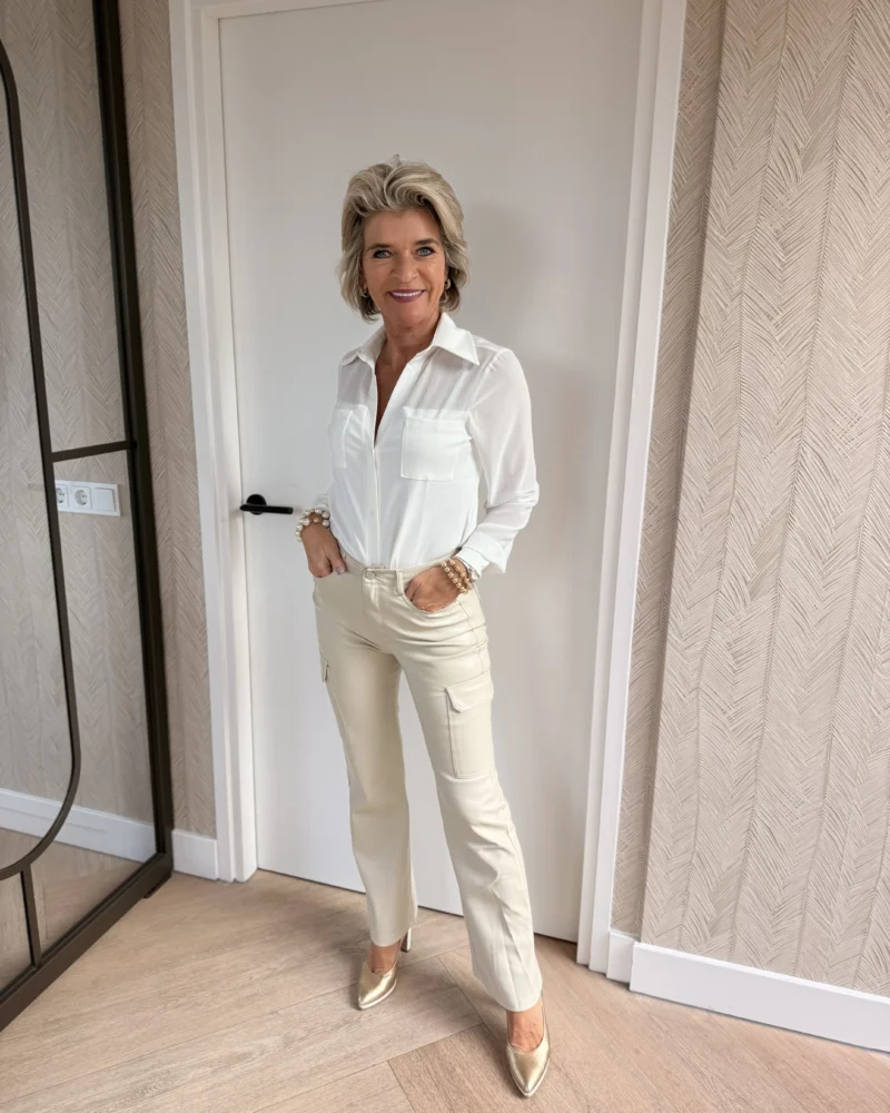 Blouse Voile Estelle | Wit