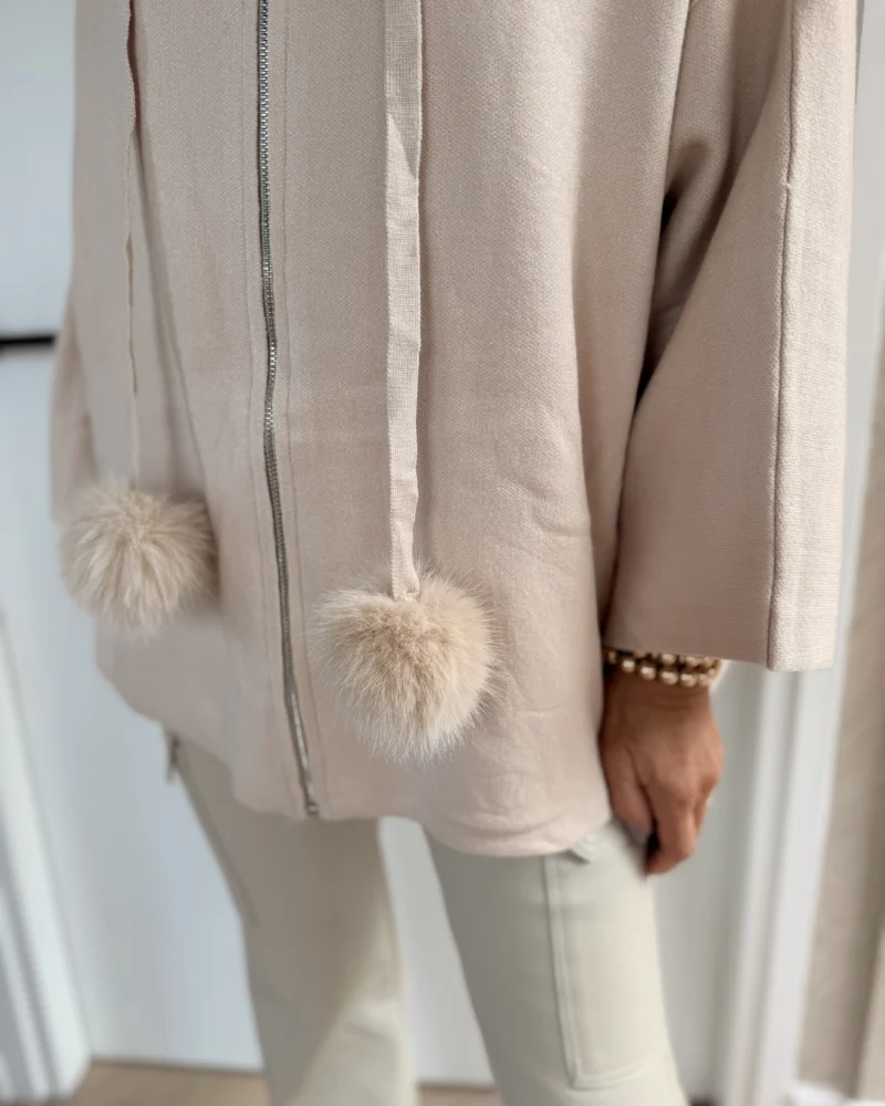 Vest Desiree | Beige - Afbeelding 3