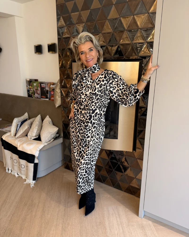 Jurk Isabelle | Leopard - Afbeelding 3